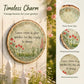 Vintage Garden Wall Plaque