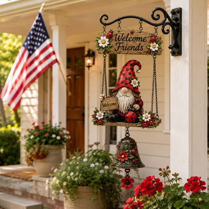 🔥HOT SALE💞Gnome Welcome Doorbell Outdoor Decor